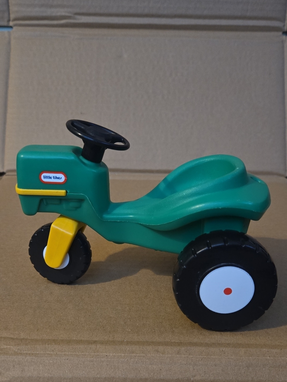 Vintage 90s Little Tikes Dollhouse Accessories - Tractor